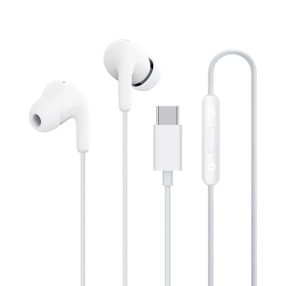   Xiaomi Vezetékes USB-C headset / fülhallgató hangerőszabályzóval, mikrofonnal, fehér