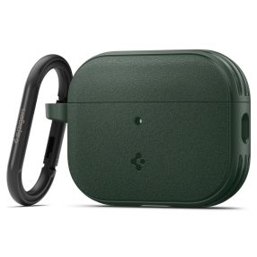   Spigen Vault Apple AirPods Pro 3 tok, karabinerrel, Midnight Green, sötétzöld