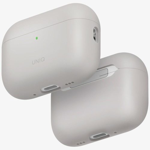 Uniq Lino Apple AirPods Pro 3 szilikon tok, bézs