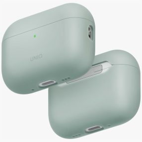 Uniq Lino Apple AirPods Pro 3 szilikon tok, zöld