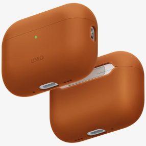 Uniq Lino Apple AirPods Pro 3 szilikon tok, narancs