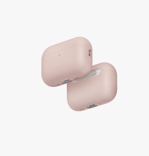 Uniq Lino Apple AirPods Pro 3 szilikon tok, rózsaszín