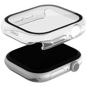   Uniq Nautic Apple Watch 11 / Watch 10 46mm műanyag tok, IP68 por-és cseppálló kijelzővédelemmel, átlátszó