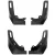 Spigen WeatherBloc Mud Flaps Tesla Model Y (2020 - 2024) sárfogó szett, karbon minta, TO301, fekete