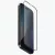 Uniq Optix Matte Apple iPhone 15 Plus tempered glass kijelzővédő üvegfólia felhelyező kerettel, fekete