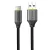 Tactical Fast Rope Aramid 2.0 USB-A-USB-C töltő- és adatkábel, szőtt, 2m, fekete