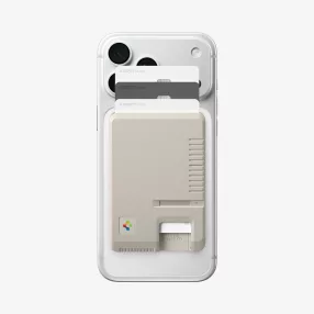 Spigen Classic LS MagFit kártyatartó, MagSafe, bézs