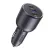 Ugreen CD130 2x USB-C + USB-A autós töltő, 130W, PD, fekete