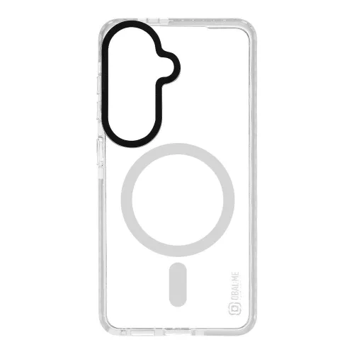 OBAL:ME MagNetix Bumper Samsung Galaxy S26 Plus hátlap tok kameravédő peremmel, MagSafe, fehér