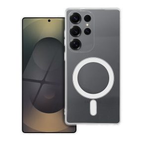   Clear 2mm Samsung Galaxy S26 szilikon tok kamera védelemmel, MagSafe, átlátszó