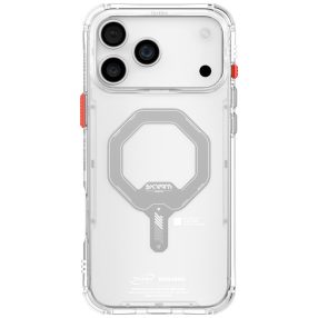   Skinarma Saido Apple iPhone 17 Pro Max mágneses tok, Magsafe kompatibilis, átlátszó