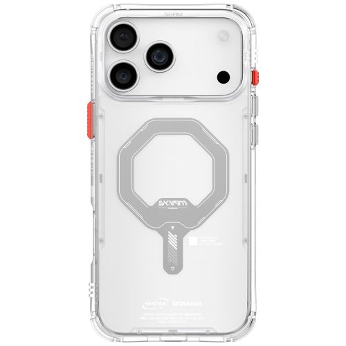 Skinarma Saido Apple iPhone 17 Pro Max mágneses tok, Magsafe kompatibilis, átlátszó