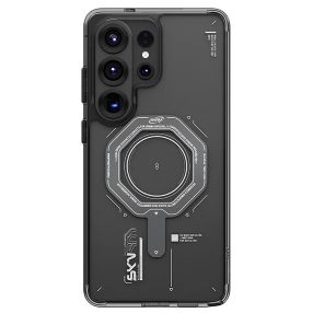   Skinarma Magma Samsung Galaxy S26 Ultra mágneses tok, Magsafe kompatibilis, szürke