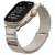 Skinarma Kobu Apple Watch állítható szíj, 49/45/44/42MM, elefántcsont (bézs)