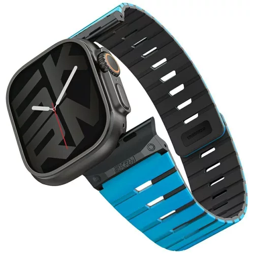 Skinarma Gemini Apple Watch állítható szíj, 49/46/45/44/MM, kék