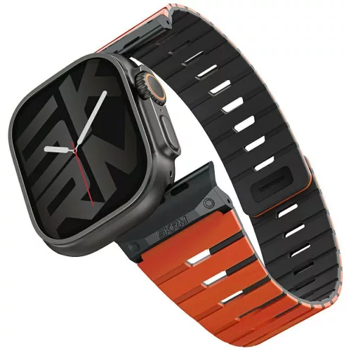 Skinarma Gemini Apple Watch állítható szíj, 49/46/45/44/MM, narancs