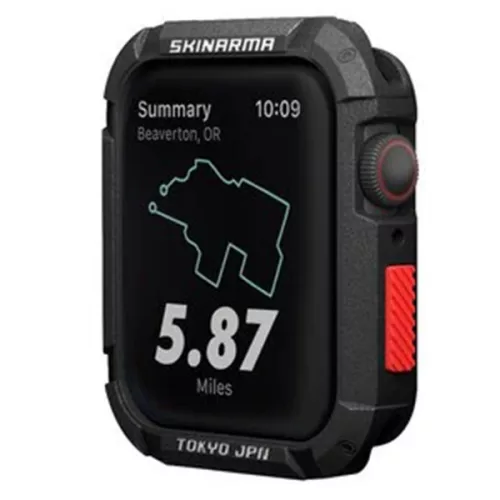 Skinarma Kurono Apple Watch 45mm / 44mm tok, fekete