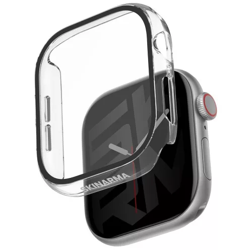 Skinarma Gado Apple Watch 11 / Watch 10 46mm tempered glass üvegfólia / tok, átlátszó