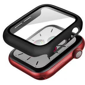   Skinarma Gado Apple Watch 8 / Watch 7 45mm tempered glass üvegfólia / tok, fekete