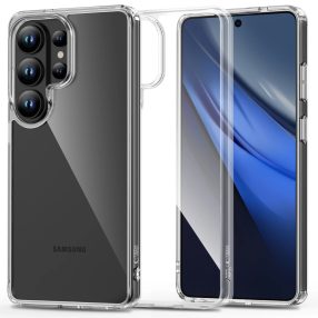   Tech-Protect Flexair Hybrid Samsung Galaxy S26 Ultra hátlap tok, megerősített sarok, átlátszó