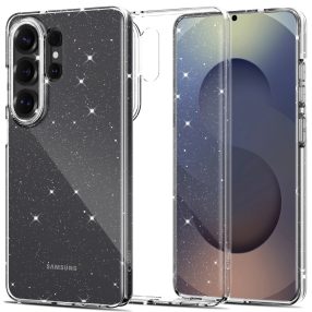   Tech-Protect Flexair Samsung Galaxy S26 Ultra hátlap tok, csillámos-átlátszó