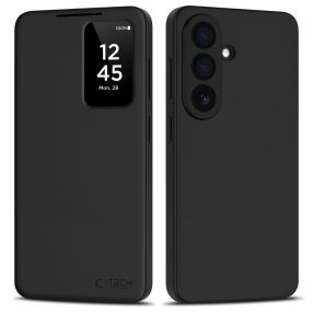   Tech-Protect Smart Wallet Samsung Galaxy S26 flip / kinyitható tok, fekete