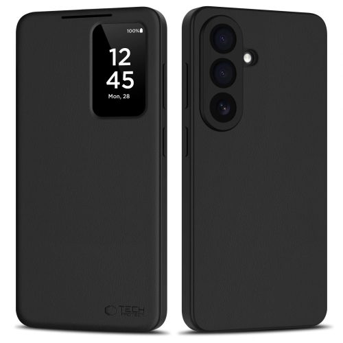 Tech-Protect Smart Wallet Samsung Galaxy S26 flip / kinyitható tok, fekete