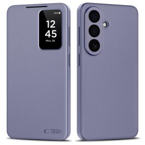   Tech-Protect Smart Wallet Samsung Galaxy S26 flip / kinyitható tok, lila