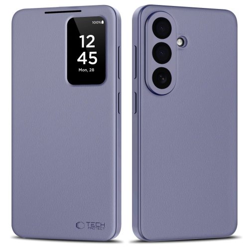 Tech-Protect Smart Wallet Samsung Galaxy S26 Ultra flip / kinyitható tok, lila