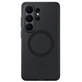   Samsung Rugged Magnet Samsung Galaxy S26 Ultra gyári hátlap tok, ütésálló, MagSafe, fekete