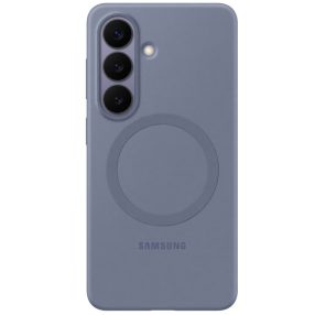   Samsung Silicone Magnet Samsung Galaxy S26 gyári hátlap tok, szilikon, MagSafe, kékes lila