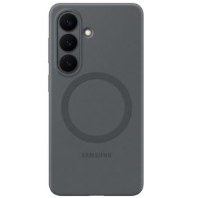   Samsung Silicone Magnet Samsung Galaxy S26 gyári hátlap tok, szilikon, MagSafe, fekete