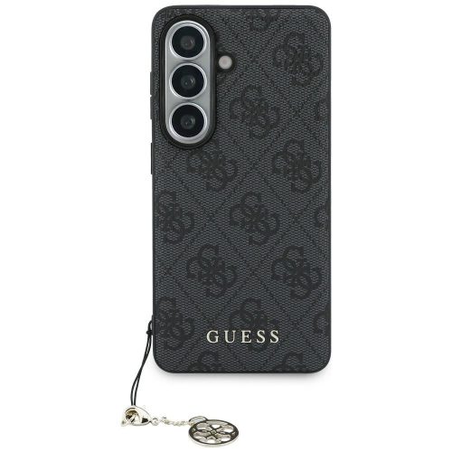 Guess 4G Classic Logo Charm Samsung Galaxy S26 mágneses tok, MagSafe, fekete