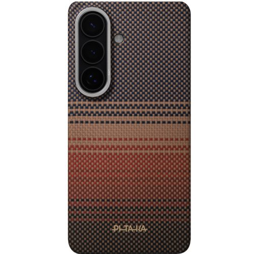 Pitaka Edge Samsung Galaxy S26 Plus hátlap tok, Aramid, MagSafe, sunset