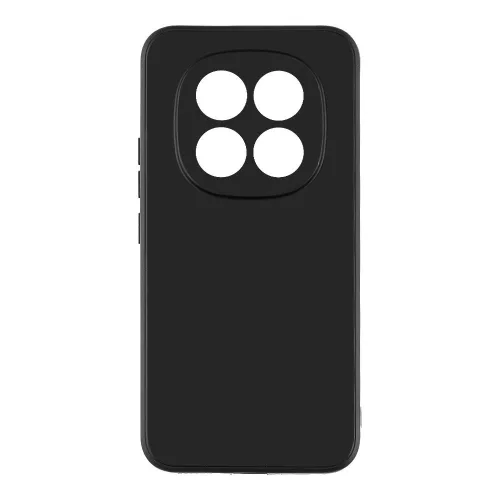 OBAL:ME Matte TPU Xiaomi Redmi Note 15 Pro 5G szilikon hátlap tok, fekete
