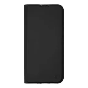   OBAL:ME SmoothTouch Xiaomi Redmi Note 15 Pro 5G mágneses flip tok kártyatartóval, fekete