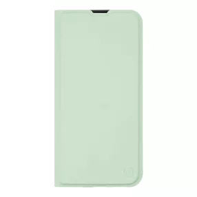   OBAL:ME SmoothTouch Xiaomi Redmi Note 15 Pro 5G mágneses flip tok kártyatartóval, mentazöld