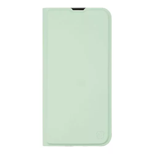 OBAL:ME SmoothTouch Xiaomi Redmi Note 15 Pro 5G mágneses flip tok kártyatartóval, mentazöld