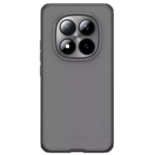 Nillkin Super Frosted PRO Xiaomi Redmi Note 15 Pro 5G műanyag hátlap tok, átlátszó-fekete