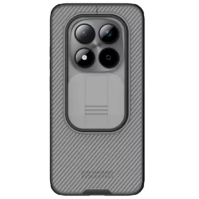  Nillkin CamShield PRO Hard Xiaomi Redmi Note 15 Pro 5G műanyag hátlap tok, átlátszó-fekete