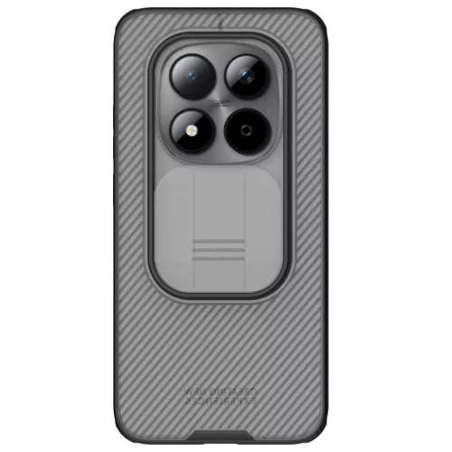 Nillkin CamShield PRO Hard Xiaomi Redmi Note 15 Pro 5G műanyag hátlap tok, átlátszó-fekete