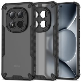   Tech-Protect Rugged Shield Xiaomi Redmi Note 15 Pro Plus 5G / Poco M8 Pro ütésálló tok, fekete
