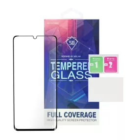   5D Full Glue Xiaomi Redmi Note 15 / Poco M8 5G tempered glass kijelzővédő üvegfólia, fekete