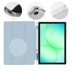   OBAL:ME MistyTab Samsung Galaxy Tab A11+ / Tab A9+ oldalra nyíló, kitámasztható tok, kék