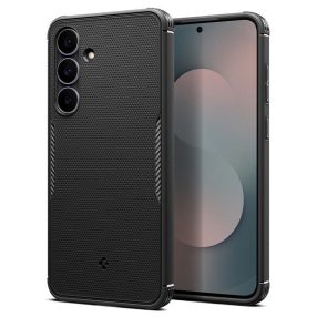   Spigen Core Armor Samsung Galaxy S25 FE tok, MagSafe, Matte Black, fekete