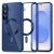 Tech-Protect Magflex Samsung Galaxy S25 FE hátlap tok, MagSafe, kék-átlátszó