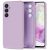 Tech-Protect Icon Samsung Galaxy S25 FE szilikon tok mikroszálas béléssel, márvány minta, lila