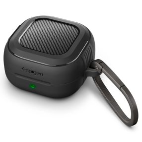   Spigen Rugged Armor Samsung Galaxy Buds 4 / Buds 4 Pro tok, Matte Black, fekete