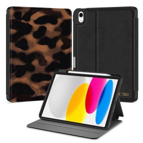   Tech-Protect Lamano Apple iPad Air 11 (2025 / 2024) / Air 5 / 4 mappa tok, Panther, párduc minta